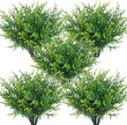 RECUTMS Artificial Outdoor Plants Artificial Greenery Flowers for Outside by RECUTMS