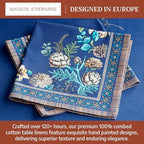 Maison d' Hermine Cloth Napkins Set of 4 100% Combed Cotton (20" x 20") - Image 3