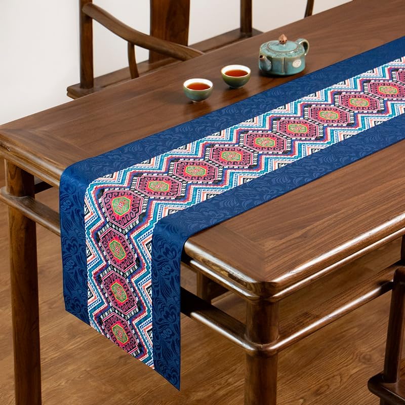 118 Inch Extra Long Cotton Linen Table Runner Thanksgiving Fall Christmas Home Decor Pottery Barn Furniture Farmhouse Rustic Table Decoration for Living Room Centro De Mesa De Comedor by Unknown