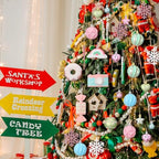 Halloscume 58 Pcs Christmas Tree Ornament Dessert Cupcake Candy, Lovely - Image 6