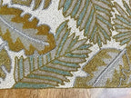 Enliven Handmade Leaf Beaded Table Runner, 13x36 Inches Lightweight Decorative Table Runner, Perfect for Dining/Wedding/Party/Everyday Use & Easy to Clean, Elegant Beaded Runner (Multicolor) - Image 2