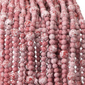 48Ft Christmas Wood Bead Garland Rustic Holiday Decor (Vintage Red Beads) by Unknown