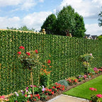 DearHouse Artificial Ivy Privacy Fence, 197x78.7inch Artificial Hedges Fence and Faux Ivy Leaf Decoration for Outdoor Decor, Home, Garden Decor - Image 2