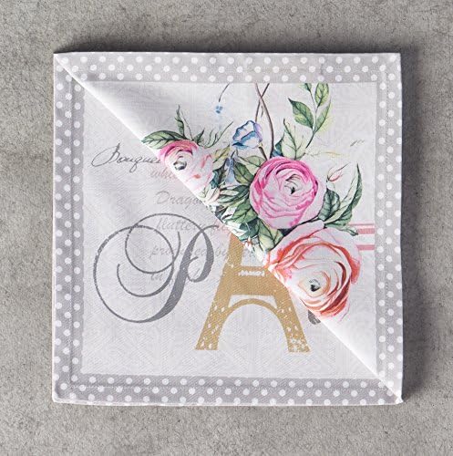 Maison d' Hermine Cloth Napkins Set of 4 Reusable 100% Cotton (20" x 20") - Image 3