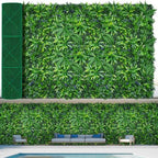 Grass Wall Panels 60"x120"(50 SQFT) UV-Anti Hedge Boxwood Roll by EverNature