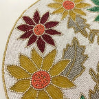 Enliven Handmade Floral Placemats, 14 Inches Lightweight Decorative Placemats, Perfect for Dining/Wedding/Party/Everyday Use & Easy to Clean, Elegant Placemats (Multicolor) - Image 5
