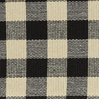 Park Designs Buffalo Check Placemat Set of 4, Black Yarn - Image 3