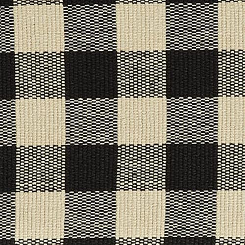 Park Designs Buffalo Check Placemat Set of 4, Black Yarn - Image 3