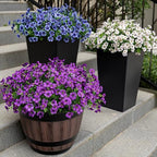 20 Bundles Artificial Flowers for Outdoor, Fake Plants Spring Decor,White - Image 5