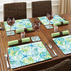 Isla Mona Coast Boxed Set of 4 Premium Hardboard Placemats - Image 4