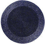 Lightnpro Handmade Beaded Placemats Set of 4 – 13 Inch Round Navy Charger Mats | Handcrafted Artisan Table Accessories, Elegant Decorative Dining Table Décor for Weddings, Holidays & Parties - Image 2