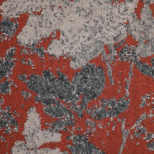 Set of 2 Chenille Throw Pillow Covers 12x20 Inches, Vintage Fall Maple Leaves Farmhouse Decor Cushion Covers Soft Autumn Decor for Sofa Living Room Bedroom Red - Image 4