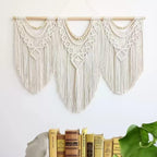 oiikain Large Macrame Wall Hanging, Boho Tapestry Wall Decor, 43 x 32 Inch - Image 6