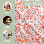Maison d' Hermine Cloth Napkins Set of 4 Reusable 100% Cotton (20" x 20") - Image 3