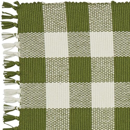 Park Designs Sage Buffalo Check Placemat Set of 4 - Image 4