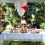 Havawish 5 Pcs Dessert Stand Set 2 Tier Cake 4 Tier Cupcake Tower Trays - Image 6
