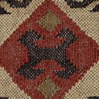 Trade Star 70% Jute 30% Wool Cushion Cover Handwoven Kilim Pillow Cover 18x18 Inches Authentic Throw Pillow Case Square Pillow Sham Boho Decorative Vintage Kilim Cushion Case for Outdoor Decor - Image 5
