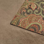 Loom and Mill Luxury Damask Paisley Placemats Set of 4, Multi Color,12x18in - Image 6
