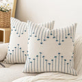 LILEPOY Boho Throw Pillow Covers 20x20 Farmhouse Decorative Pillow case by LILEPOY