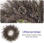 24" Lavender & Eucalyptus Wreath for Front Door,Outside Wreaths - Image 6