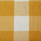 DII Buffalo Check Collection, Classic Farmhouse Tablecloth, 52 x 52, Honey Gold - Image 3