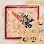 Maison d' Hermine Cloth Napkins Set of 4 Reusable 100% Cotton (20" x 20") - Image 5