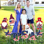KatchOn 4th of July Yard Signs with Stakes, Pack of 8 - Image 2