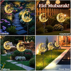 Lewondr 2Pcs Ramadan Solar Lights, Ramadan Decorations Outdoor - Image 7