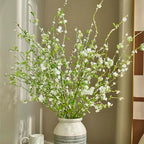Melorca&Guilla Artificial Plants,4PCS 43.3" Green Snow Wilow Faux Branches for Vase Faux Greenery Stems,Artificial Branches Fake Plants for Shop Garden Office Home Décor by MelorcaGuilla