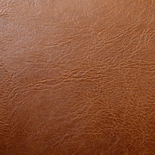 Fancy Homi Brown Boho Long Lumbar Faux Leather Body Decorative Throw Pillow Cover 14x40 Inch for Bedroom Couch Bed Sofa Bench, Thick Stylish Solid Square PillowCase, Rustic Modern Farmhouse Room Decor - Image 4