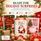 Christmas Gift Card Book for Adults, Spiral Bound Merry Cash Greeting Card - Image 5