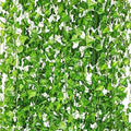 CQURE 72 Pack 504Ft Artificial Ivy Fake Vines,Ivy Garland Greenery Garland Fake Hanging Plants Vines Aesthetic Green Leaves for Bedroom Wedding Party Garden Wall Room Decor… by CQURE