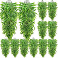 Hoteam 12 Pcs Artificial Hanging Greenery Plants, Bamboo Leaf by Hoteam