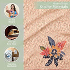Maison d' Hermine Cloth Napkins Set of 4 Reusable 100% Cotton (20" x 20") - Image 3