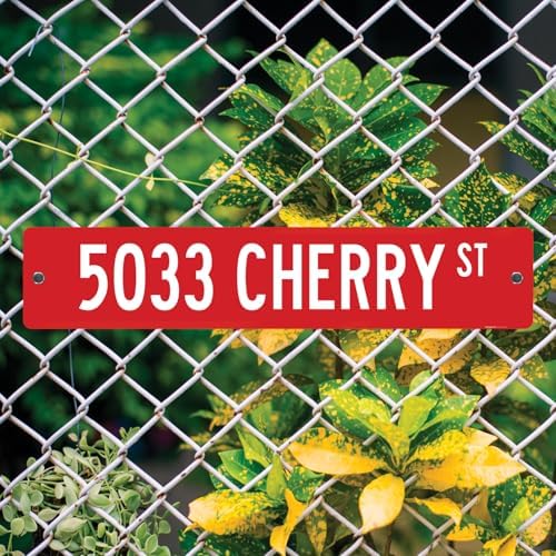 Custom Street Sign, Personalized Novelty Road, Green Border, Christmas - Image 4