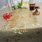 Snowkingdom Gold Table Runner, Sequin Glitter Metallic Foil Thin Mesh Sparkly Runner Roll 100 Feet, Gold Birthday Party Decorations, for Event Wedding Showers Christmas Thanksgiving Festive - Image 4