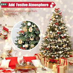 TranquilBliss Christmas Ball Ornaments, 48-Pack, 2.5-Inch, Champagne - Image 5