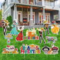 12 Pcs Day of the Dead Yard Signs, Dia De Los Muertos Sugar Skull Decor by Amyhill