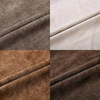Set of 4 Soft Textured Decorative Throw Pillow Covers 20x20 Inch Cozy Farmhouse Cushion Cover Square Accent Pillow Cases for Bed Couch Sofa Living Room, Beige Taupe Brown - Image 7