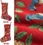 LUBOT Kilim Christmas Stockings Set of 6 Large Family Xmas Stocking 20" Handmade Boho Rustic Country Vintage Woven Stocking Fireplace Hanging Decor 6 Pack - Image 3