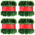 4 Pack Christmas Garland Green 262 ft Artificial Pine by Yuxung