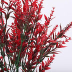 RECUTMS Artificial Outdoor Plant UV Resistant Artificial Greenery Lavender - Image 3