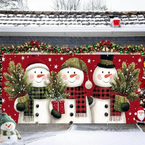 16x7 ft Garage Door Cover, Garage Door Decoration, Large Garage Door Cover, Banner Decoration, Suitable for Home, Outdoor, and Indoor - Image 2