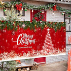 WovWeave Merry Garage Door Cover Banner, 7 x 16 ft - Image 7