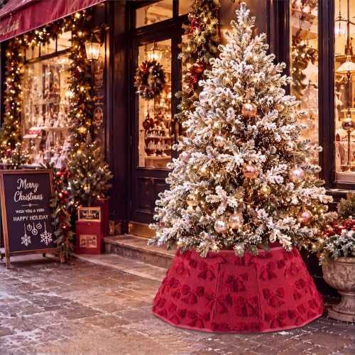 Soulchen Faux Fur Christmas Tree Collar - Image 5