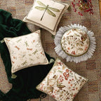 ISAENNE Designer French Velvet Throw Pillow Covers,Set of 4-Grace ABCD - Image 7