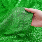 Sugargirl 10 Packs 12 x 72 inches Sequin Table Runner, Glitter Grass Green Table Runner for Birthday Party Supplies Wedding Holiday Celebration Event Decorations - Image 6