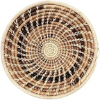 Handwoven African Basket Bowl for Fruits Wall Decor 8in diameter by ZenDesignsArtsCrafts