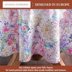 Maison d' Hermine Table Cloth Round Table Reusable 100% Cotton 69" Diameter - Image 2