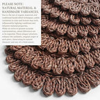 Circorn 13.8 Inch Round Woven Placemats Set of 6 - Image 5